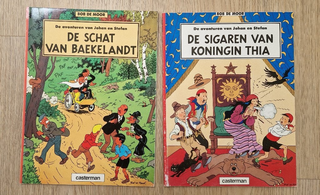 Bob de Moor (Kuifje, Blake & Mortimer) strips, Meerdere stripboeken, Ophalen of Verzenden, Gelezen