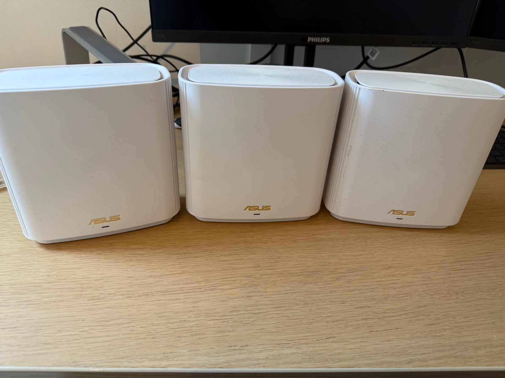 3x Asus AX6600 Tri Band Wifi Router (mesh), Verzenden, Gebruikt