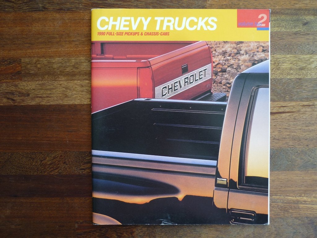 Chevrolet Trucks (1990, USA), Boeken, Auto's | Folders en Tijdschriften, Ophalen of Verzenden, Nieuw, Chevrolet