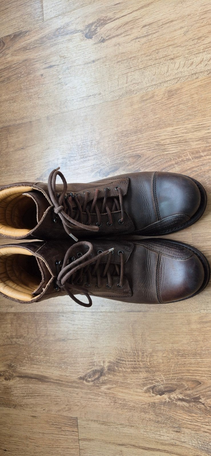 Rokker motor boots maat 43(28,5 CM), goede staat, Kleding | Heren, Schoenen, Bruin, Boots, Ophalen of Verzenden, Rokker