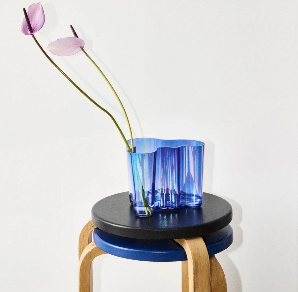 Iittala Vaas 160 mm Aalto 90 Berlijn (Limited edition), Ophalen, Overige kleuren, Handgemaakt, 16 cm