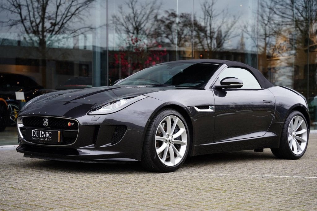 Jaguar F-Type 3.0 V6 S Cabrio | FULL OPTIONS | Sportuitlaat, Automaat, Achterwielaandrijving, F-type, Zwart