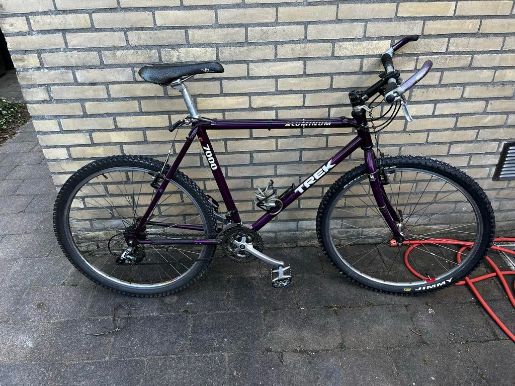 Trek 7000 Mountainbike - Vintage Aluminium Frame, Fietsen en Brommers, Gebruikt, Velgrem, Ophalen of Verzenden, Dames