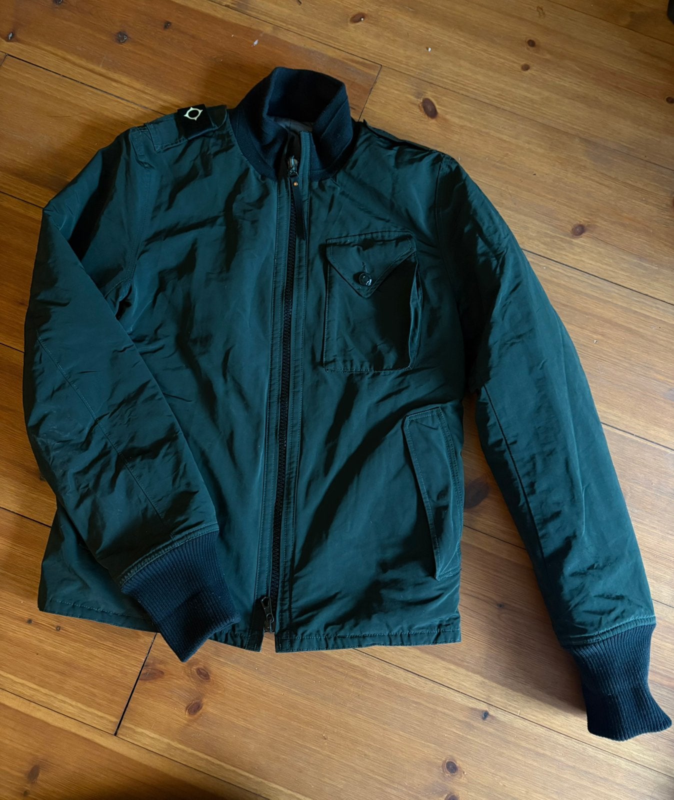 Massimo Osti Archive Reversible winter jacket, Ophalen of Verzenden, Zo goed als nieuw, Zwart