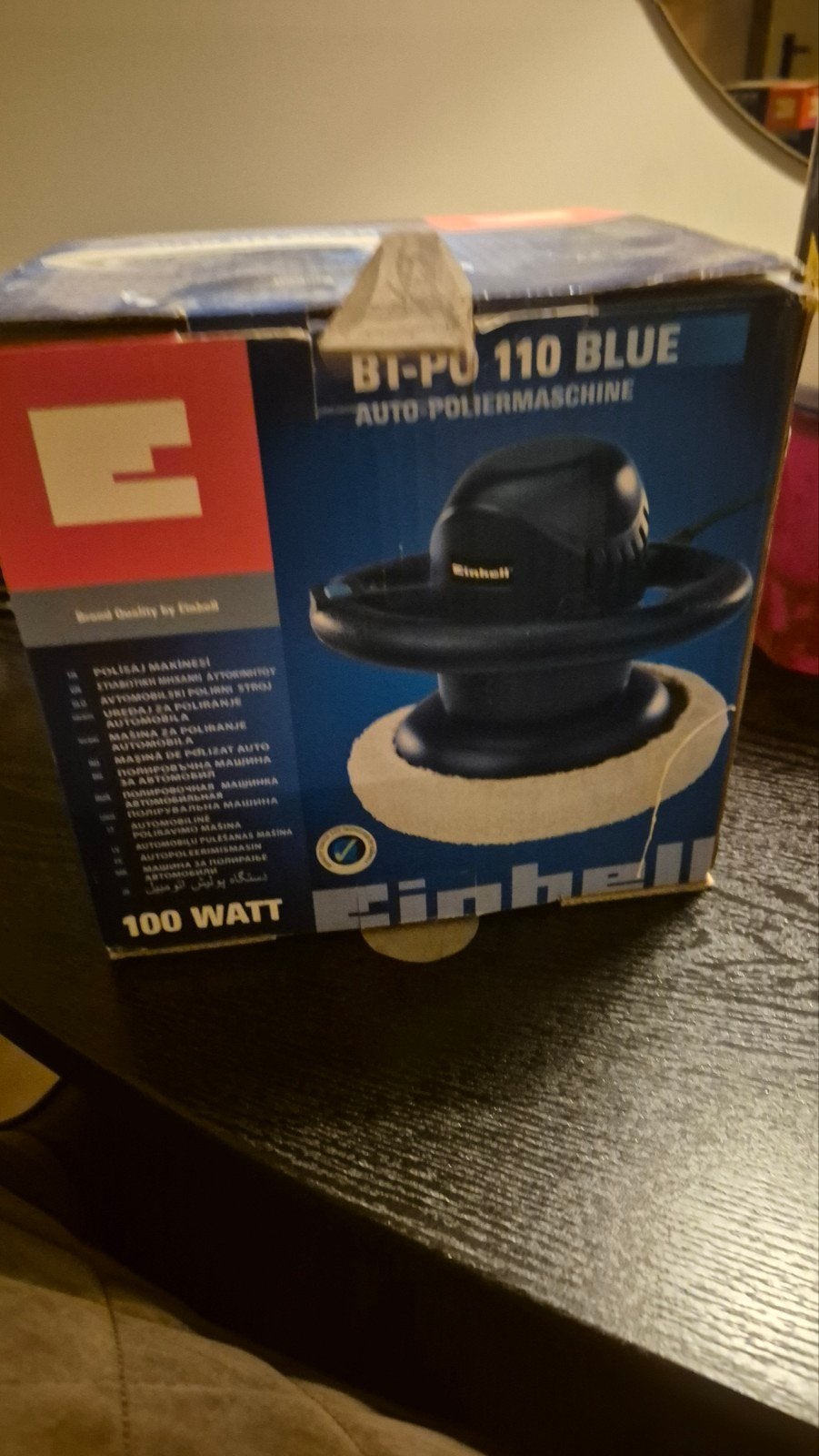 polijstmachine nieuw in doos, Ophalen