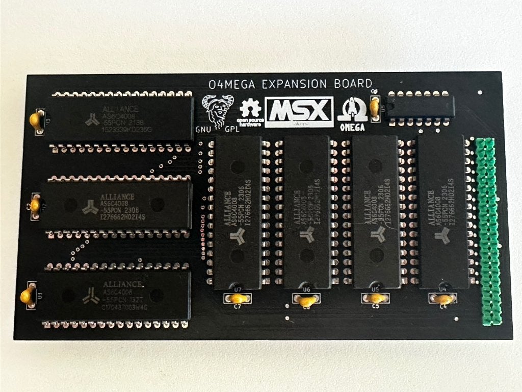O4MEGA 4 MB RAM-uitbreiding voor de Omega MSX, Computers en Software, Ophalen of Verzenden, MSX