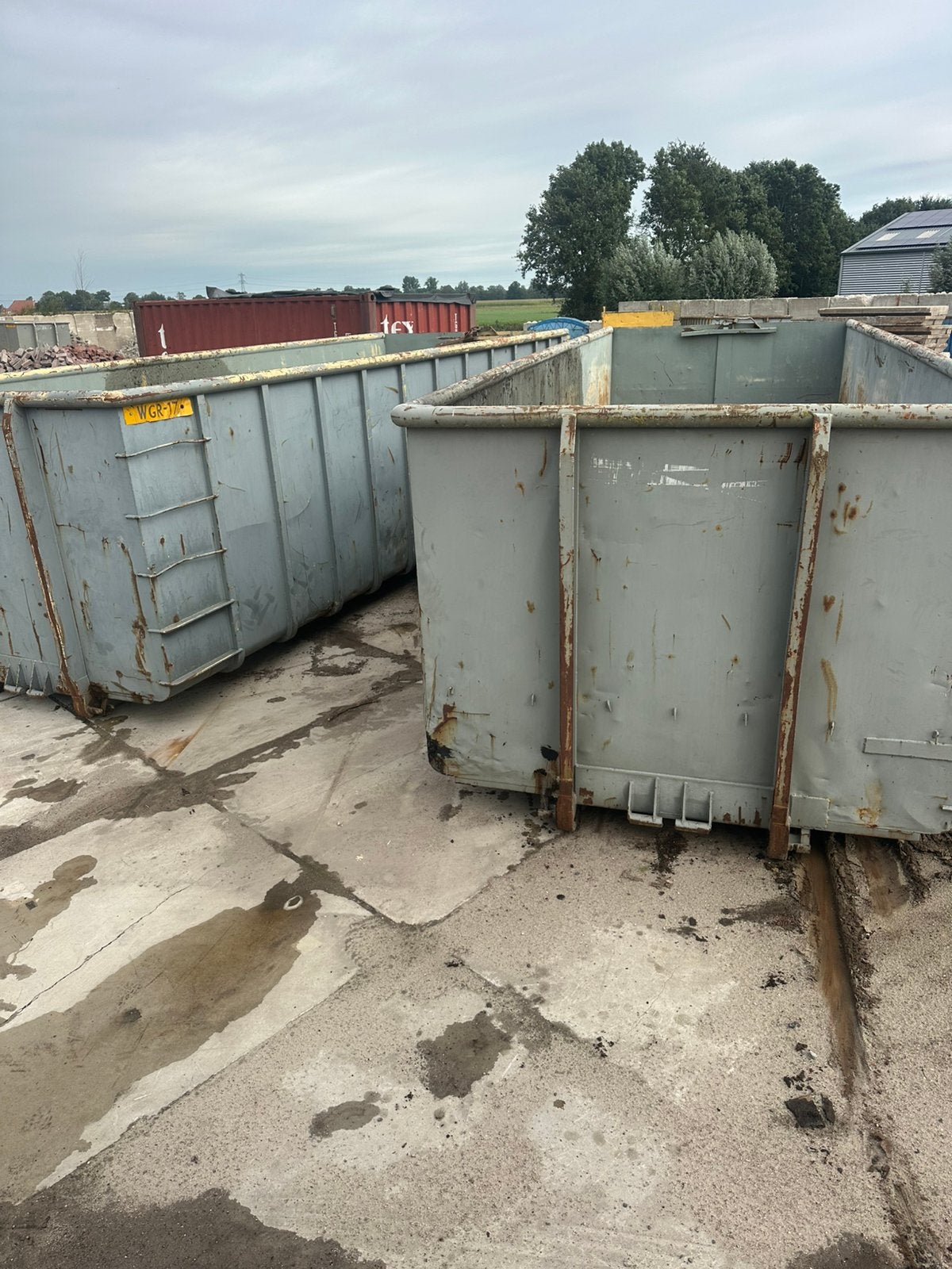 2 stuks 30 m3 container opknapper s, Ophalen of Verzenden