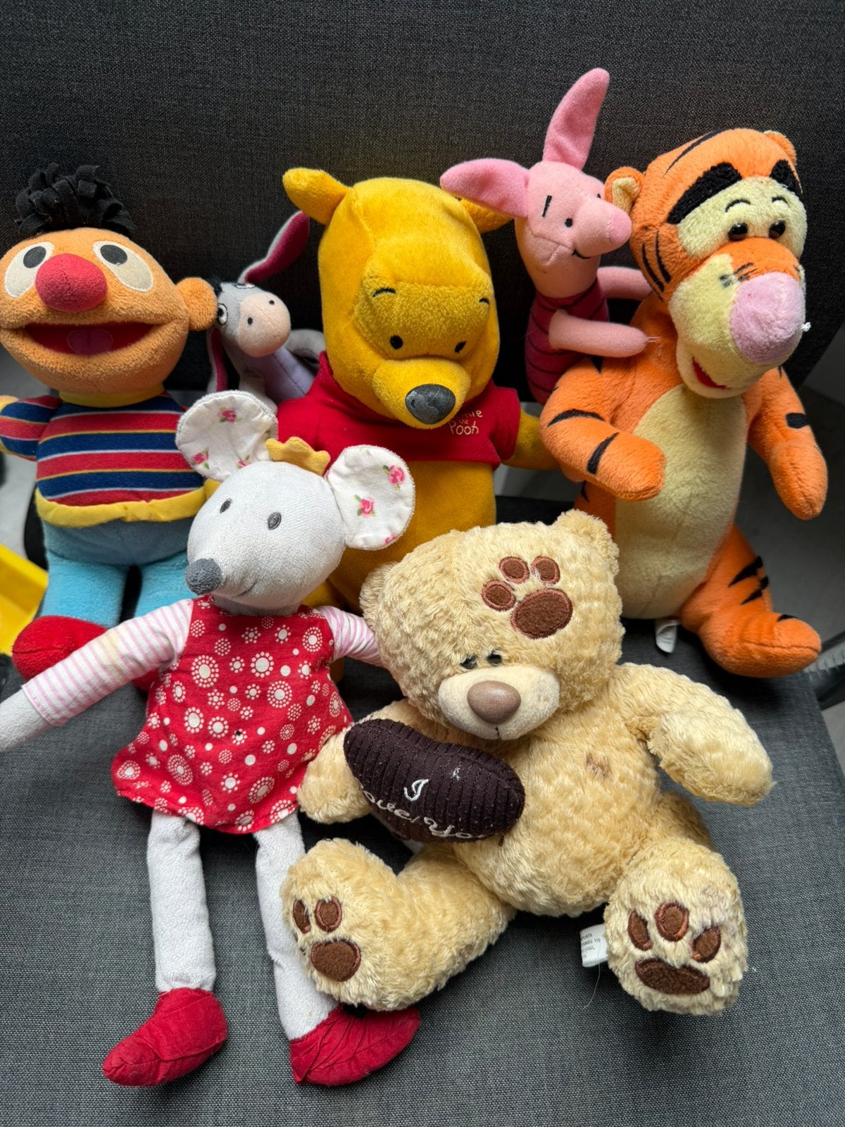 Knuffels, Kinderen en Baby's, Speelgoed | Knuffels en Pluche, Ophalen, Gebruikt, Overige typen