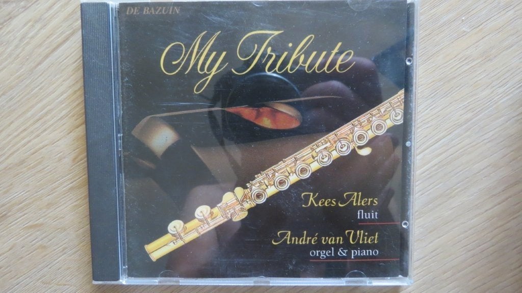 Cd: Orgel, piano en fluit, My Tribute, Andre van Vliet en, Ophalen of Verzenden, Zo goed als nieuw, Gospel
