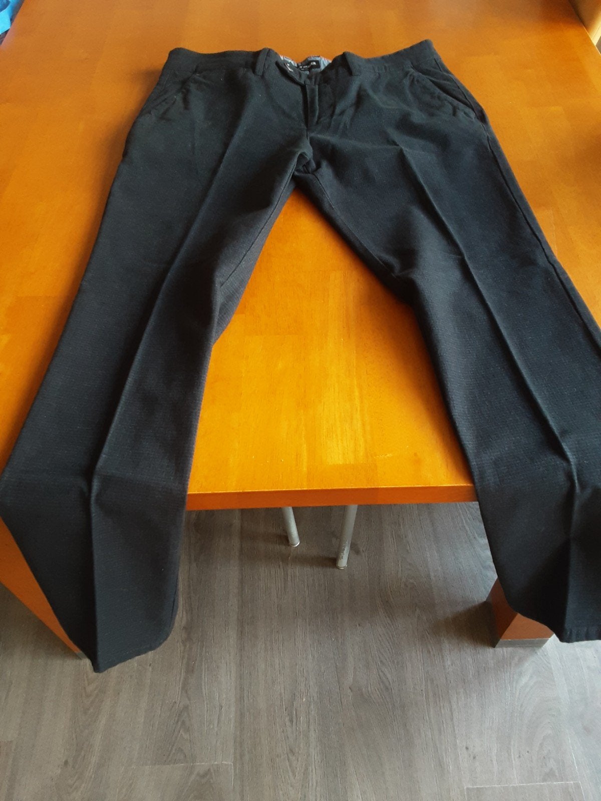 Nieuwe herenbroek waist 25 (52) merk Bernd Berger, Kleding | Heren, W36 - W38 (confectie 52/54), Zwart, Nieuw, Bernd Berger