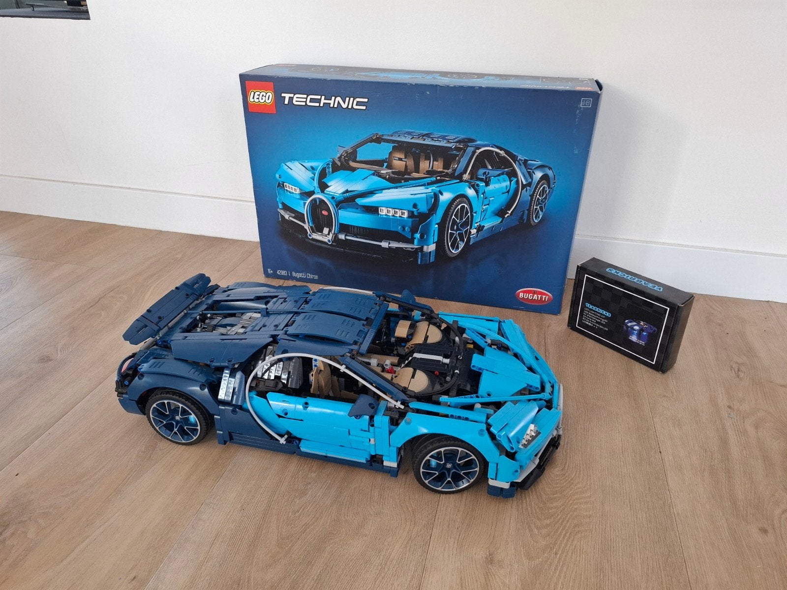 Lego Technic 42083 Bugatti Chiron - Zo goed als nieuw, Ophalen of Verzenden, Zo goed als nieuw, Overige merken