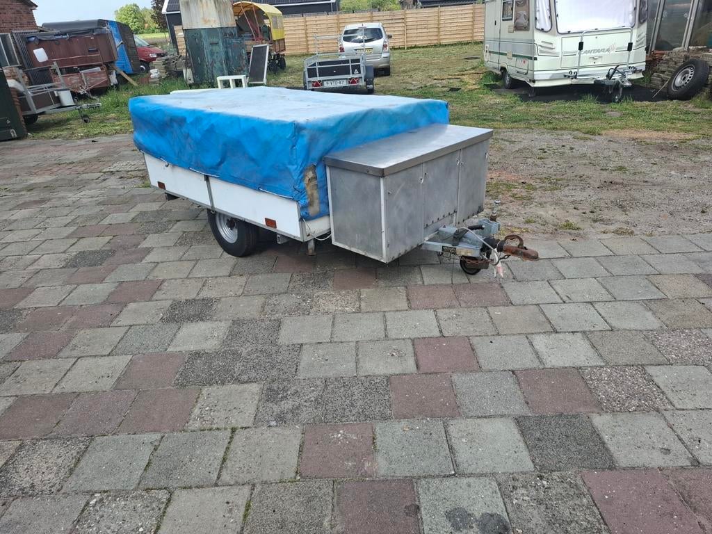 Rapido klapcaravan voor onderdelen., Ophalen, Gebruikt