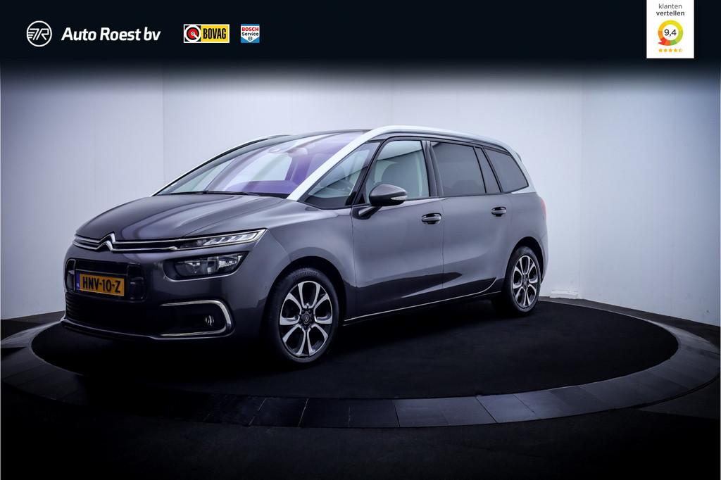 Citroën C4 Grand SpaceTourer 1.2T Aut8. 7Pers SHINE CRUISE, Auto's, Citroën, Gebruikt, 1199 cc, Automatische klimaatregeling, C4 (Grand) Picasso