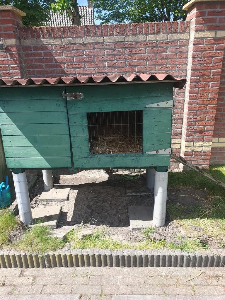Konijnenhok, Kooi, Gebruikt, Minder dan 75 cm, Ophalen