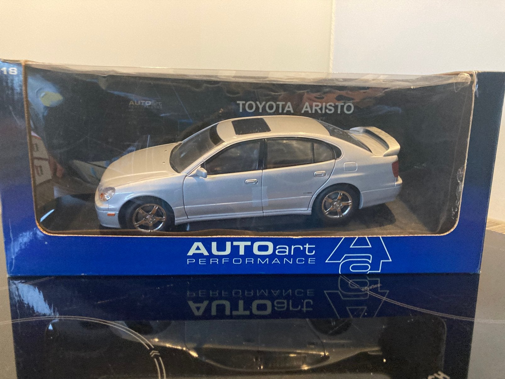 Toyota Aristo Autoart Rhd Jdm, Ophalen of Verzenden, Zo goed als nieuw, Auto, Autoart