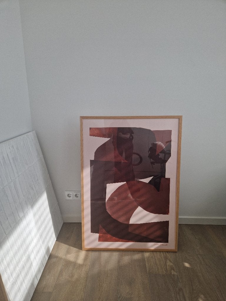Poster met lijst, Huis en Inrichting, Nieuw, Ophalen of Verzenden, Posterlijst, Overige kleuren
