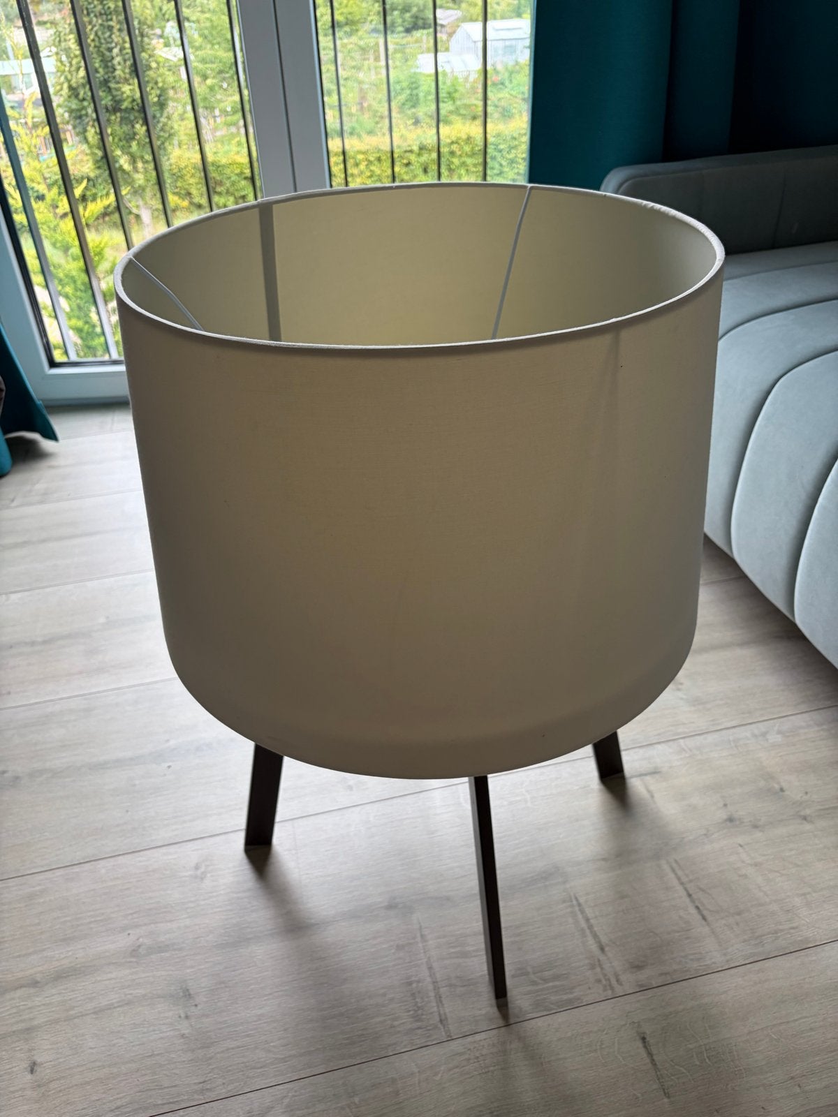 Witte lampenkap, Huis en Inrichting, Ophalen, Gebruikt, Overige typen, Wit
