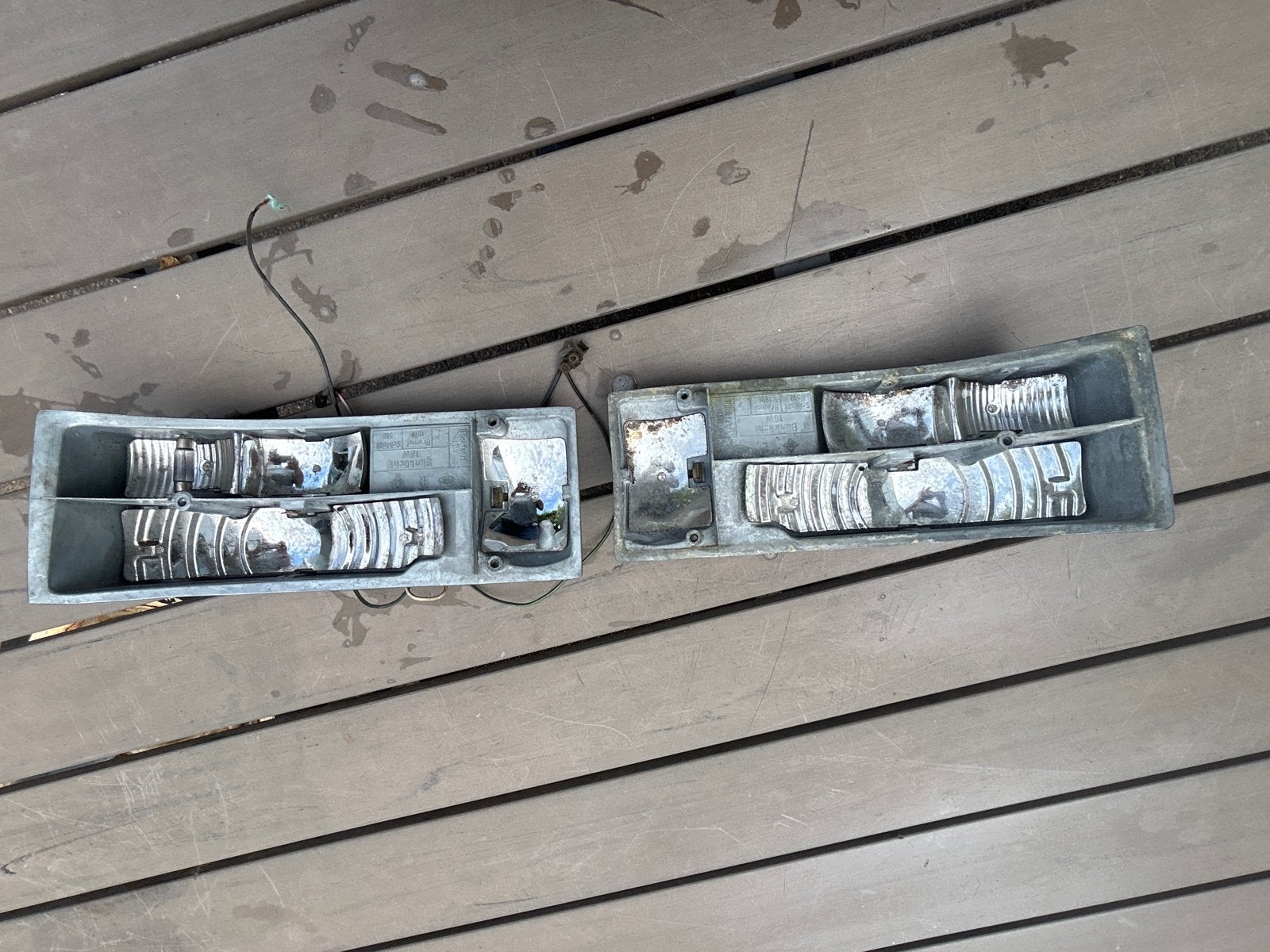 Achterlicht units Opel Rekord C / Commodore A, Ophalen of Verzenden, Gebruikt, Opel