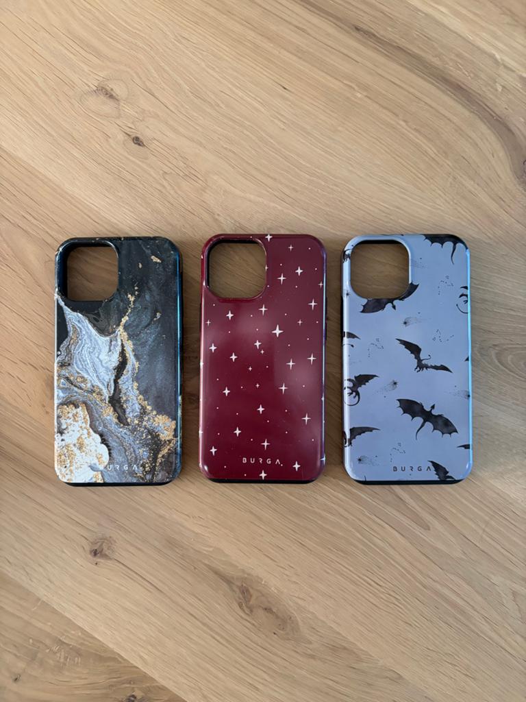 3x Burga iPhone 13 mini hoesje - Diverse designs, Kunststof, Hoesje of Tasje, Ophalen of Verzenden, Meerkleurig