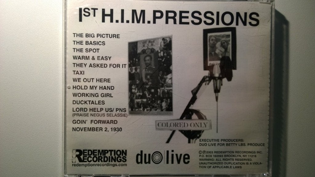Duo Live - 1st H.I.M. Pressions, Ophalen of Verzenden, Zo goed als nieuw, Album