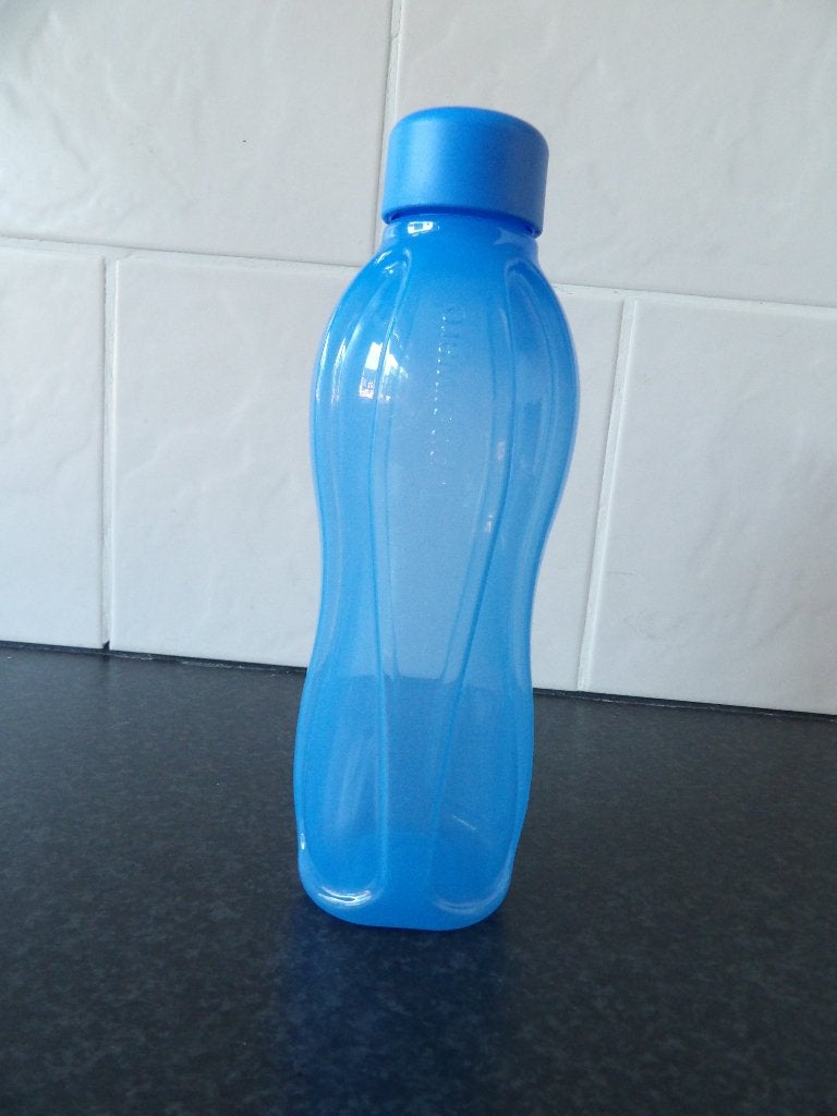 Nieuw Tupperware Eco fles 500 ml blauw, Ophalen of Verzenden, Nieuw, Blauw, Overige typen