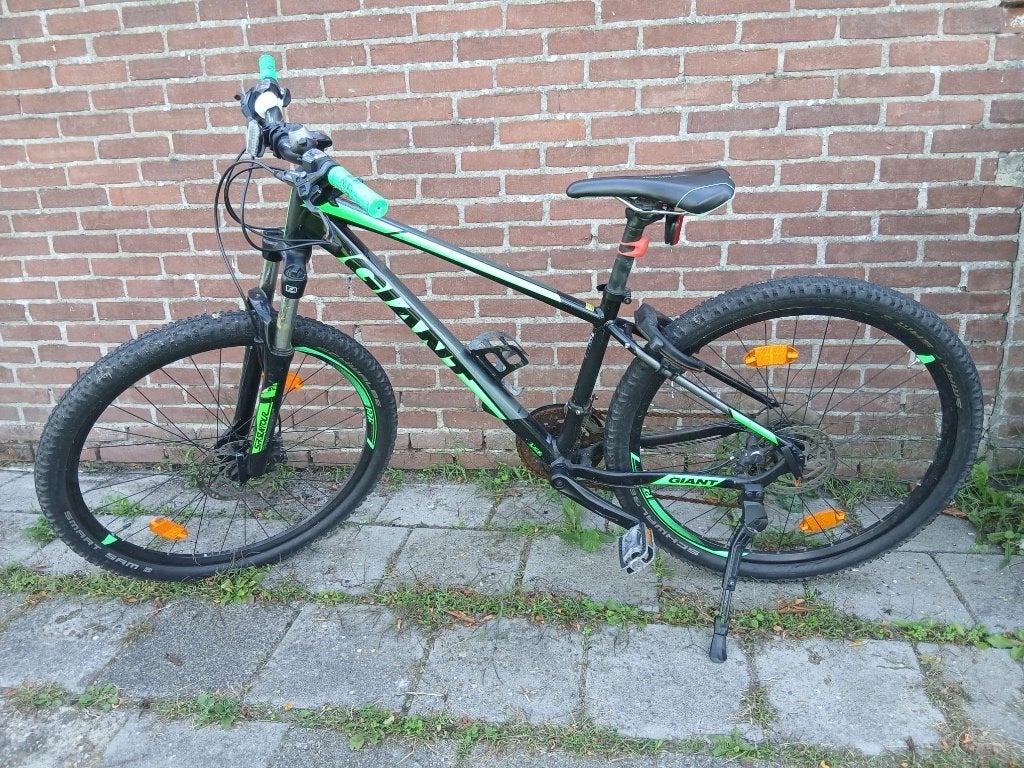 Mountain bike, Gebruikt, Giant, Handrem, Ophalen