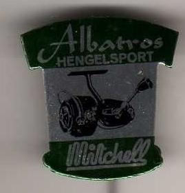 Speldje ALBATROS HENGELSPORT MITCHELL (A4), Ophalen of Verzenden, Gebruikt, Overige onderwerpen