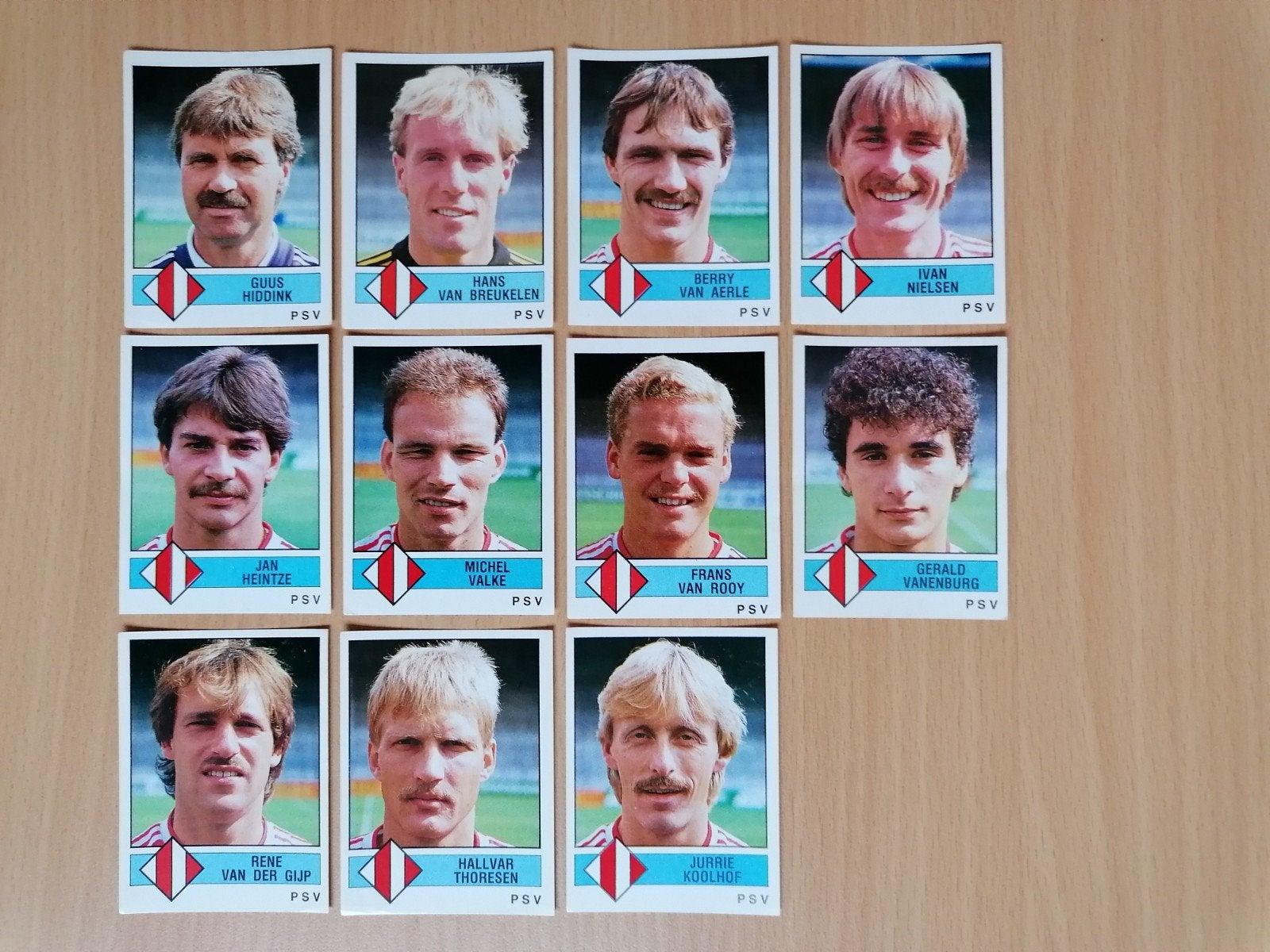 Panini Voetbal 87 PSV 11x., Ophalen of Verzenden, Zo goed als nieuw, Plaatje