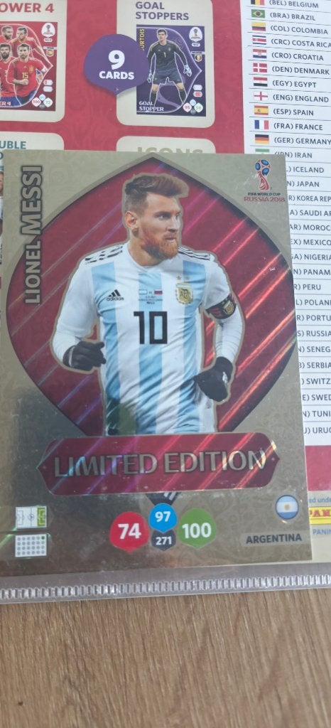 Panini WK 2018 Rusland Verzameling, Ophalen of Verzenden, Zo goed als nieuw, Buitenlandse clubs, Poster, Plaatje of Sticker