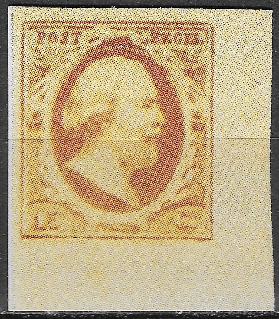 1852 | NVPH 1,2,3 Kon Willem III, proefdruk | FACSIMILE |63|, Postzegels en Munten, Ophalen of Verzenden, T/m 1940