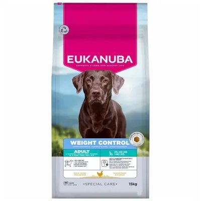 Eukanuba weight control large 15kg, Dieren en Toebehoren, Ophalen of Verzenden, Hond