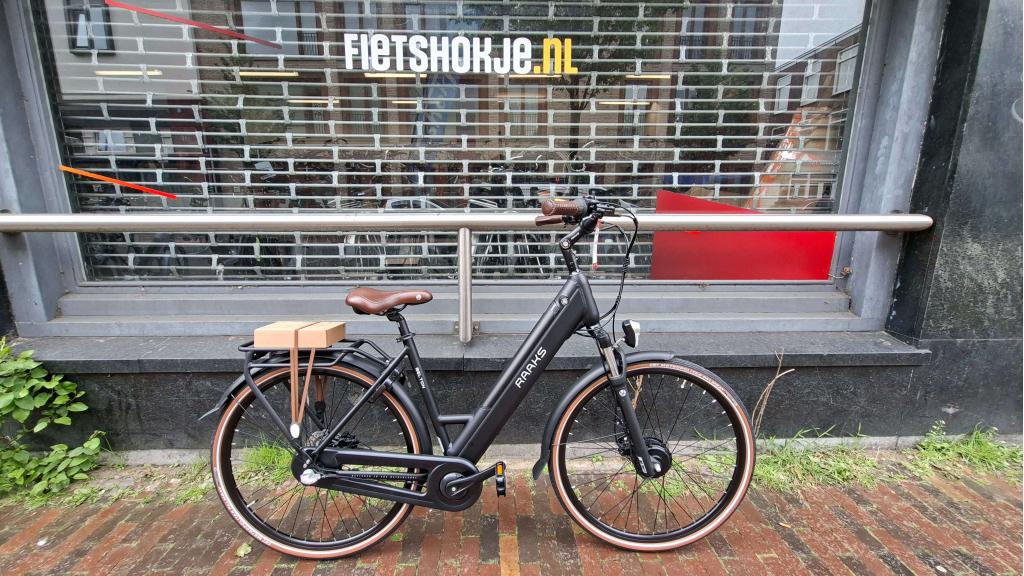 Fietshokje Houtplein: Raaks Belton Zwart E-Bike Nieuw!!, Fietsen en Brommers, Fietsen | Dames | Damesfietsen, Niet ingevuld, Nieuw