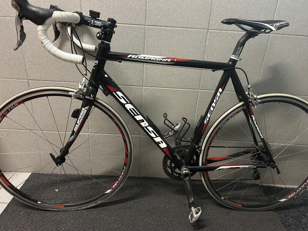 Sensa Romagna racefiets – Shimano 105 – Supra, Fietsen en Brommers, Gebruikt, Heren, Aluminium, Meer dan 20 versnellingen