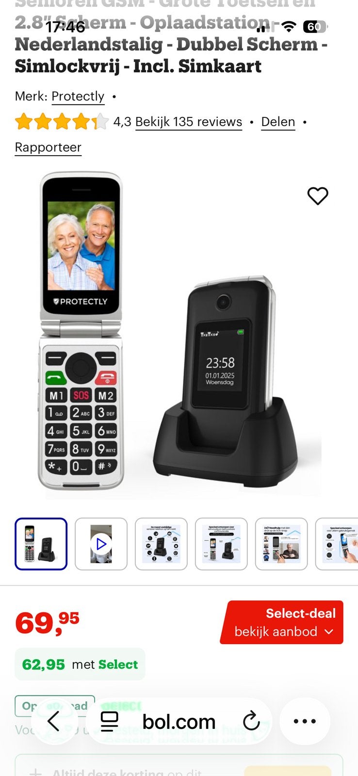 Mobiele telefoon, Ophalen of Verzenden, Nieuw