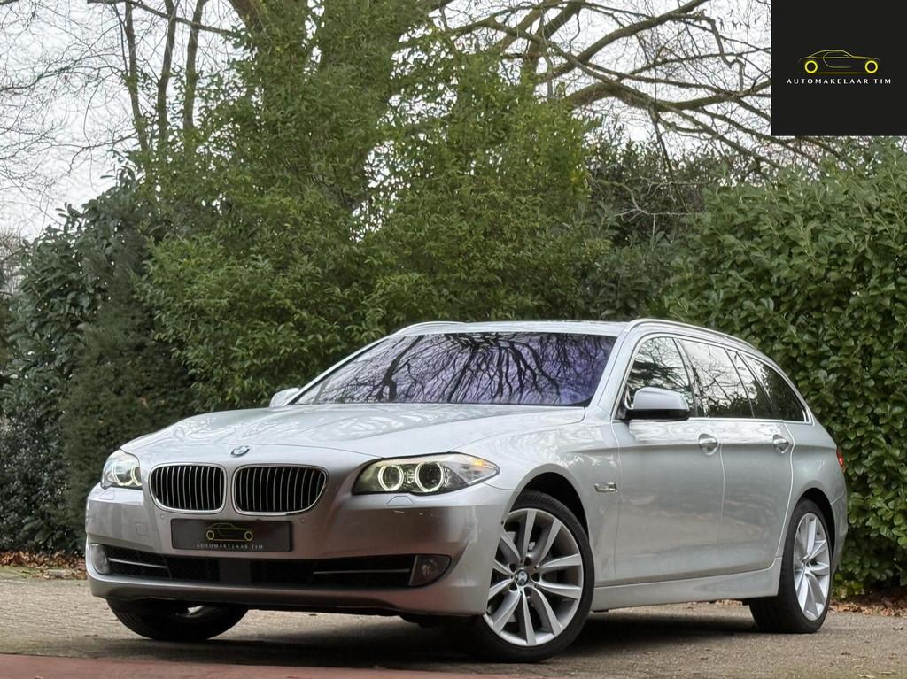 BMW 5-serie 535i High Executive, Auto's, Achterwielaandrijving, Gebruikt, Zwart, 1675 kg