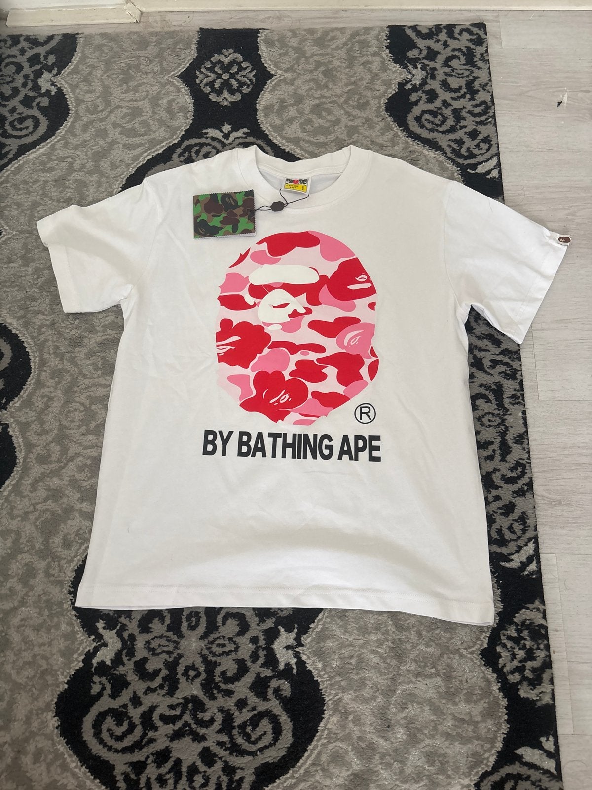 BAPE By Bathing Ape T-shirt - Nieuw met labels, Verzenden, Nieuw, Maat 46 (S) of kleiner, Wit