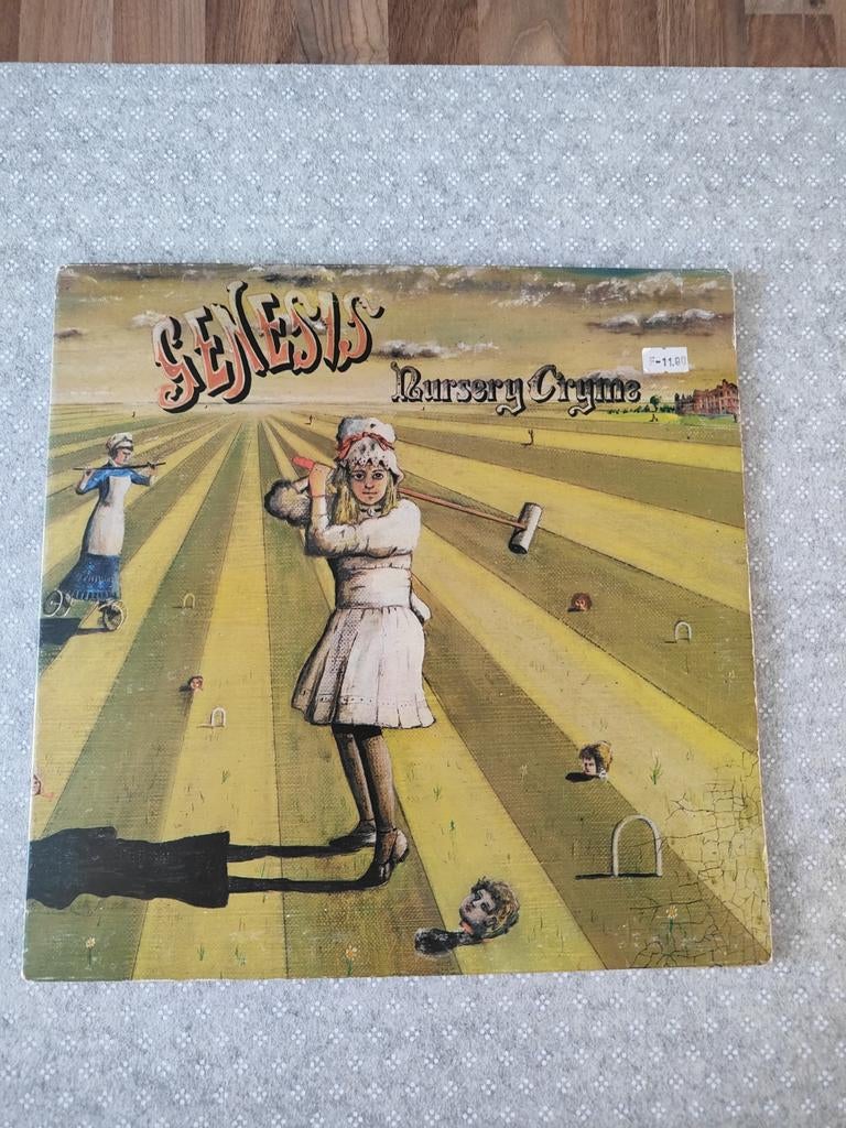 LP GENESIS Nursery Cryme, Cd's en Dvd's, Vinyl | Rock, Ophalen of Verzenden, 12 inch, Poprock