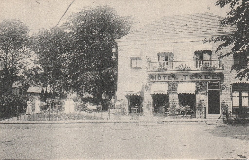 Texel  Hotel Texel inDenBurg, Ophalen of Verzenden, Voor 1920, Gelopen, Waddeneilanden