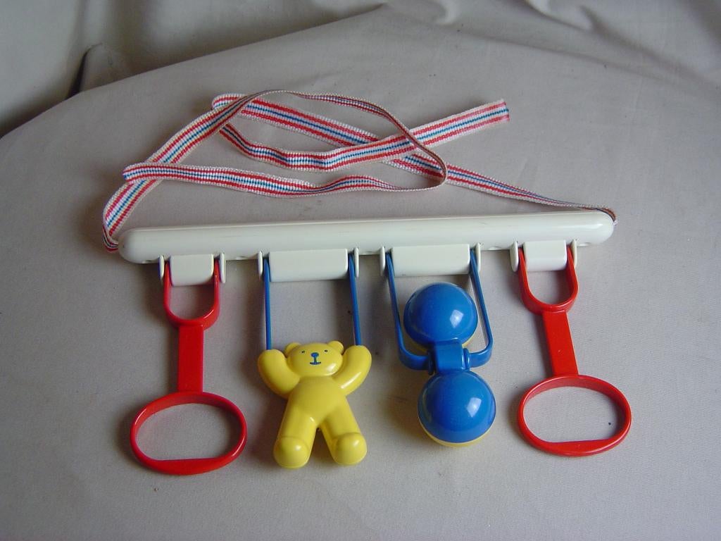 Ambi Toys boxtrapeze babygym jaren 80-90, Kinderen en Baby's, Speelgoed | Babyspeelgoed, Ophalen of Verzenden, Gebruikt, Babygym