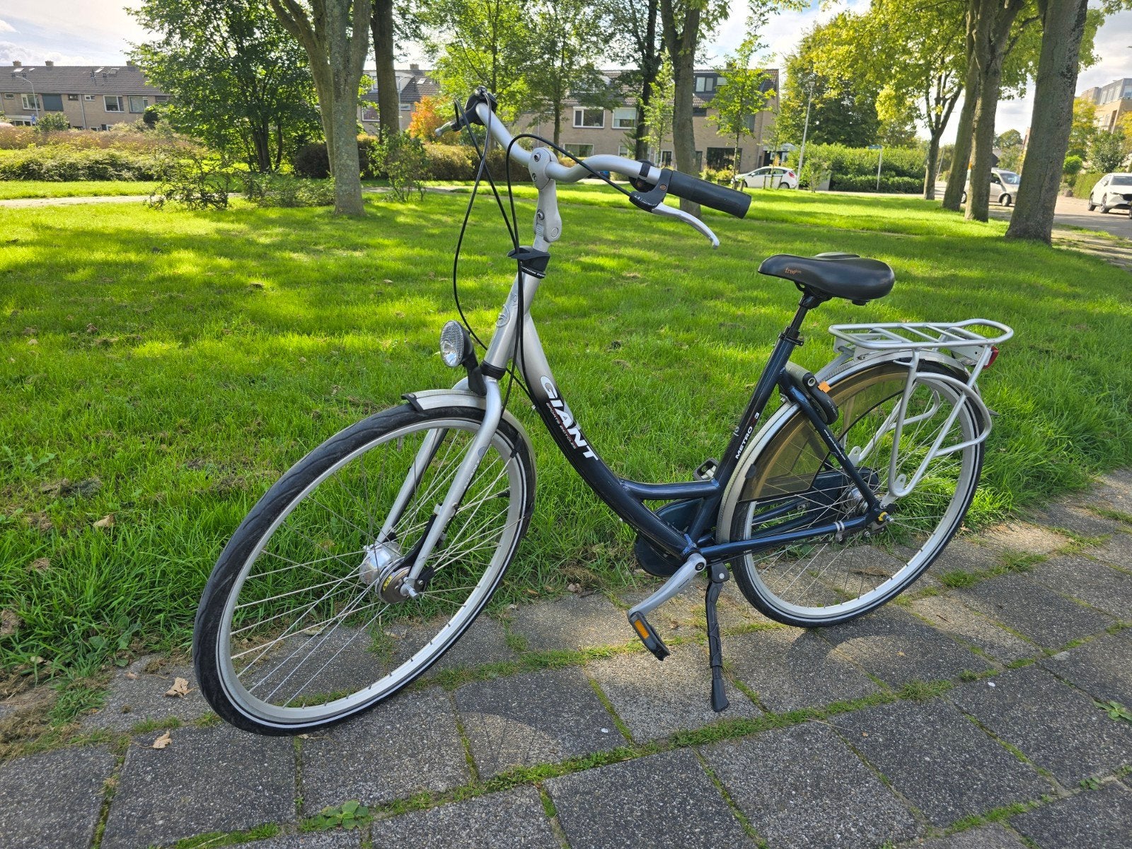 Giant Metro 3 Damesfiets - Framehoogte 50 cm, Ophalen, Terugtraprem, Gebruikt, 47 tot 50 cm