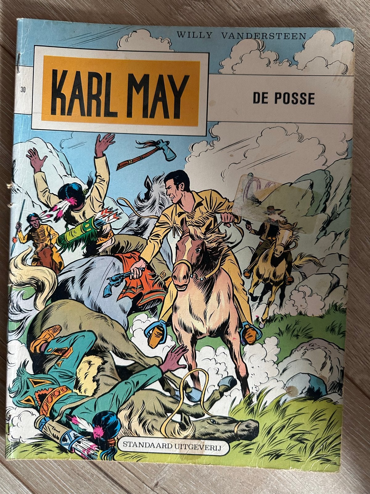 Karl May - De Posse - Willy Vandersteen stripboek, Eén stripboek, Ophalen of Verzenden, Gelezen