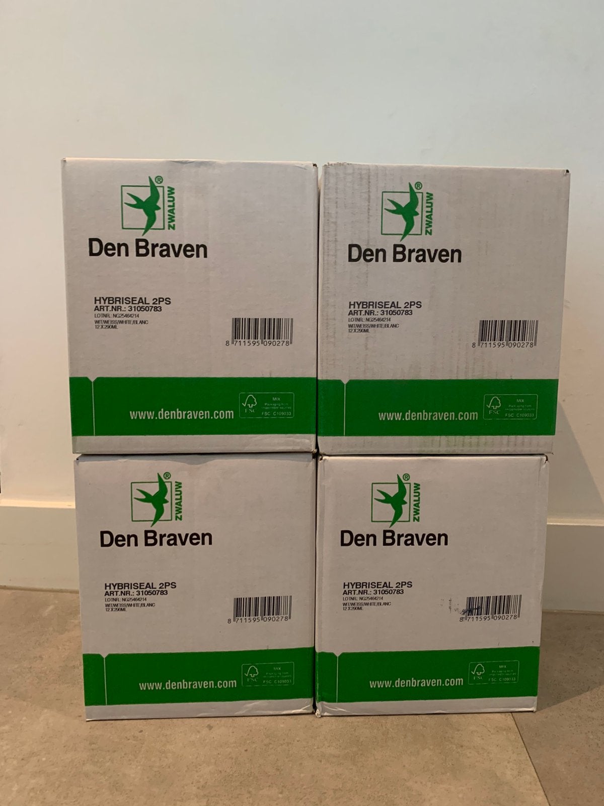 Hybriseal kit Wit – NIEUW | Eenmalige partij!, Den Braven, Overige typen, Den Braven, Nieuw