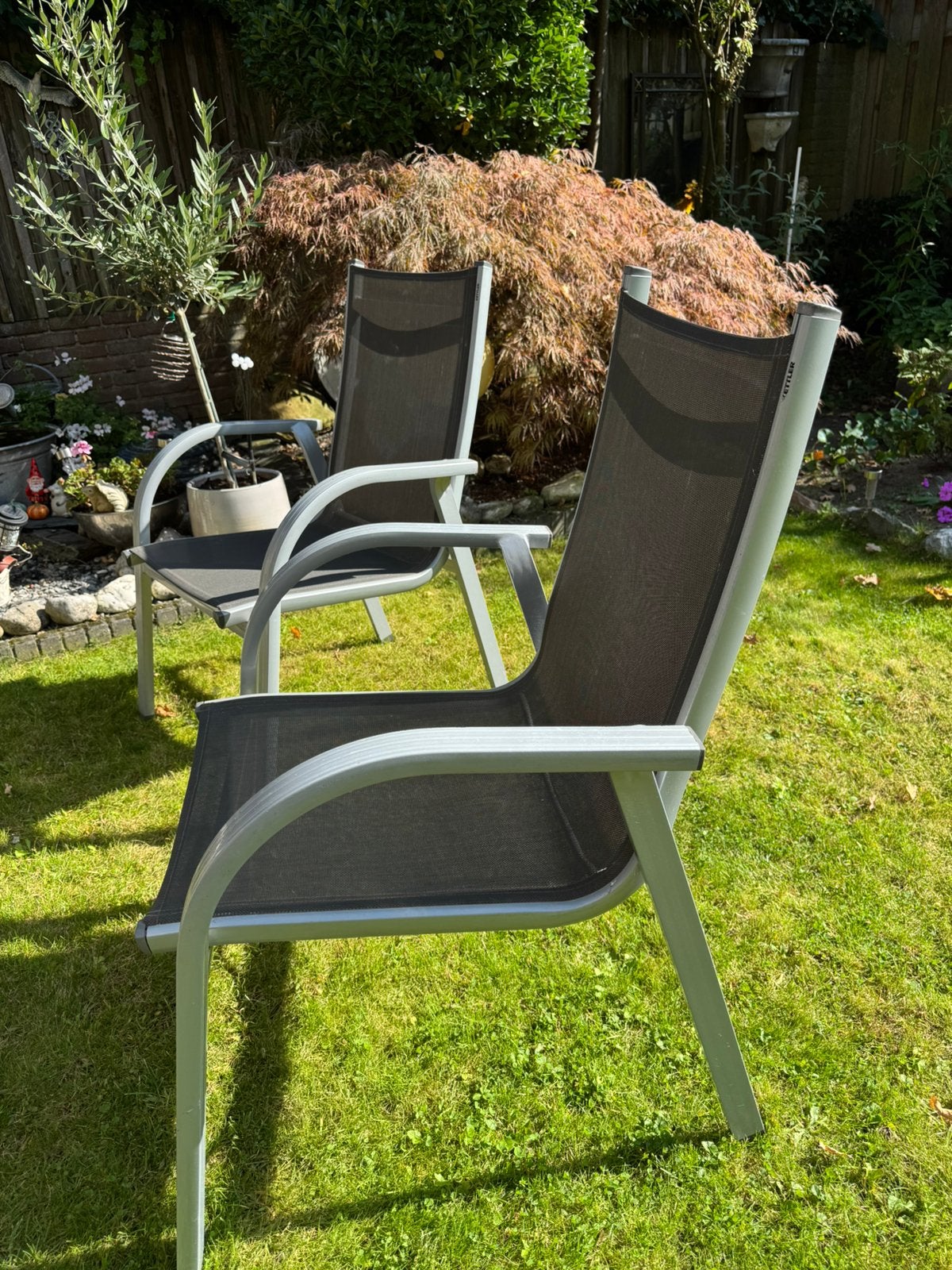 Ketler tuinstoelen, Ophalen, Zo goed als nieuw, Kunststof