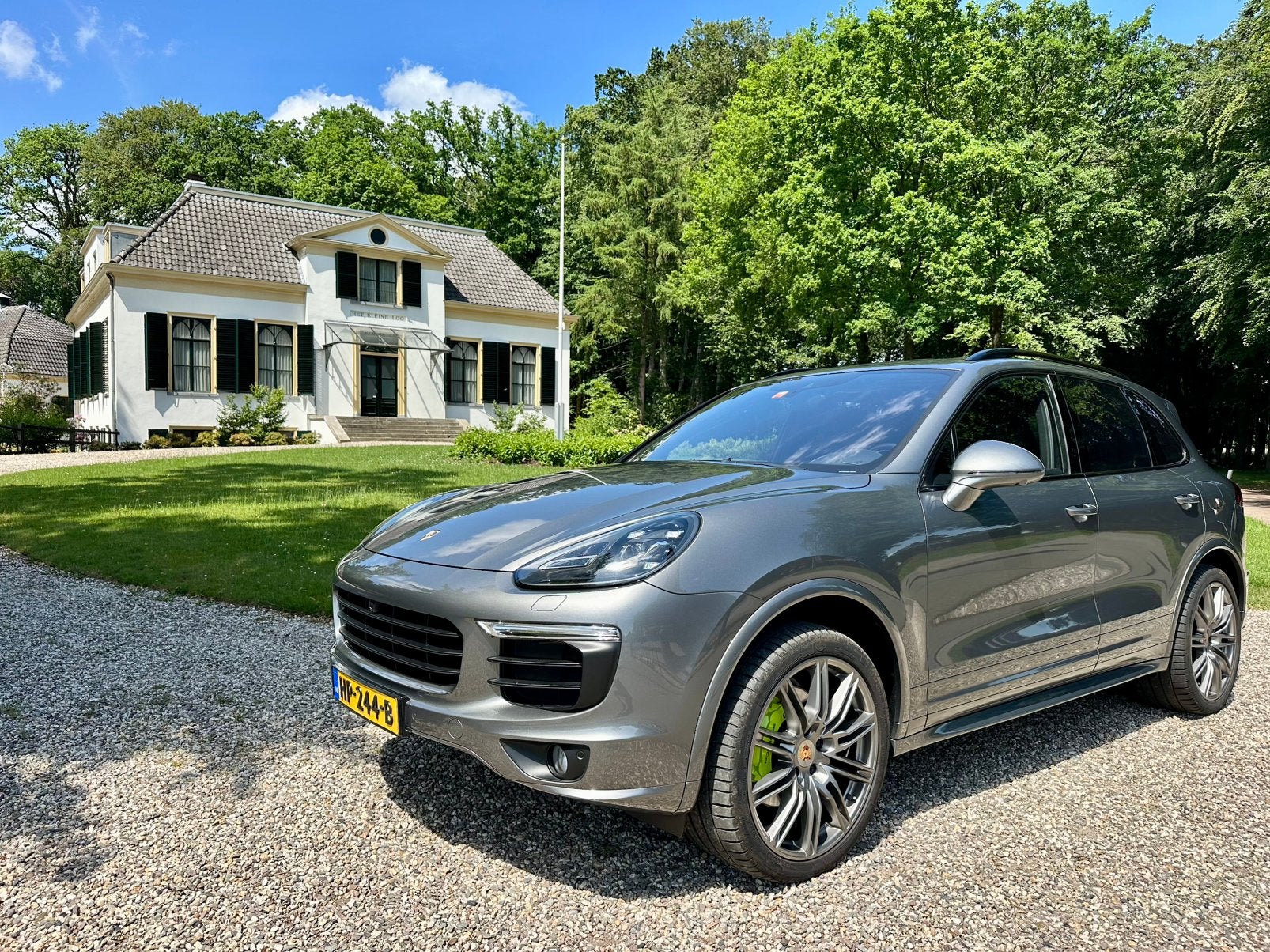 Porsche Cayenne 3.0 V6 416pk E-hybrid S Tiptronic S 2015, Auto's, Automaat, Cayenne, Zwart, 2995 cc