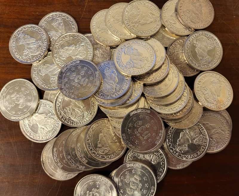 België ruime 1 kilo zilver 5 Ecu’s, Postzegels en Munten, Ophalen of Verzenden, Zilver