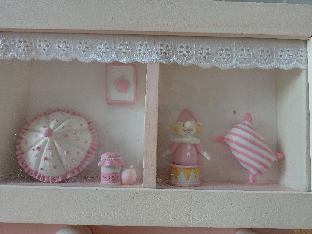 lief schilderij/diorama baby/kinderkamer, Ophalen of Verzenden, Gebruikt