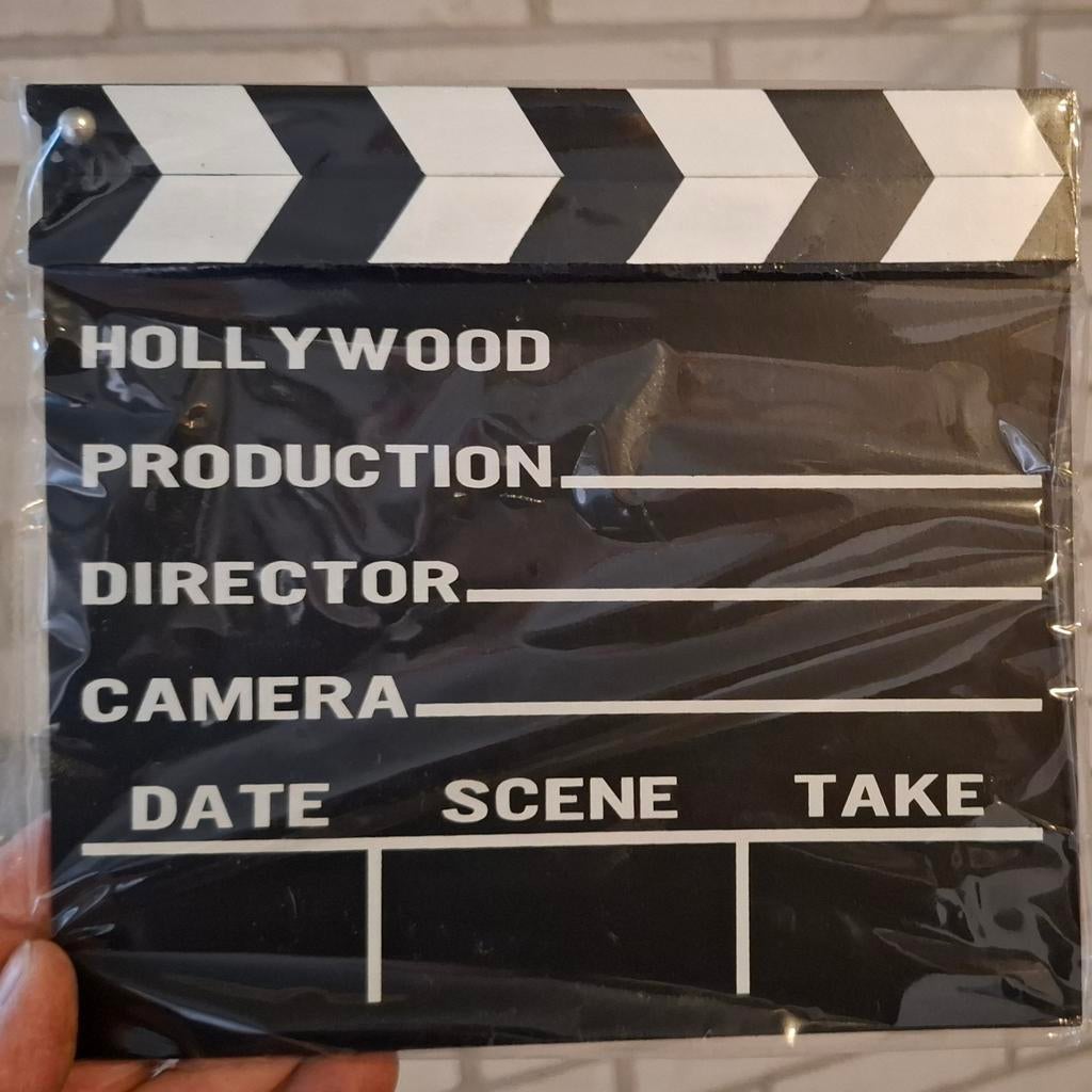 Film klap Hollywood (5 stuks), Ophalen of Verzenden, Nieuw, Overige typen, Film of Tv