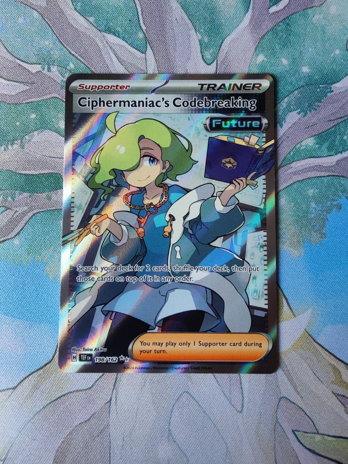 Pokemon temporal forces ciphermaniac's codebreaking 198/162, Ophalen of Verzenden, Nieuw, Losse kaart, Foil