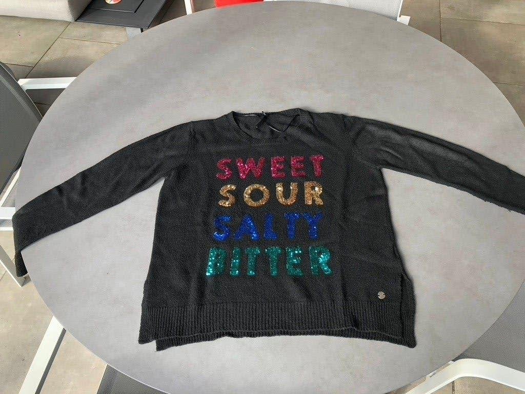 Zwarte Key Largo trui, maat XL, Verzenden, Zwart, Maat 46/48 (XL) of groter, Zo goed als nieuw