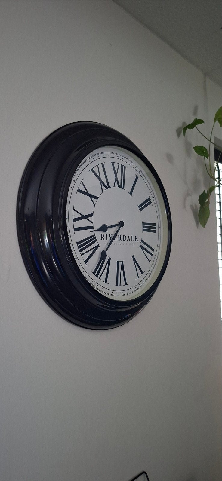 Riverdale klok groot! 62 cm!, Ophalen, Wandklok